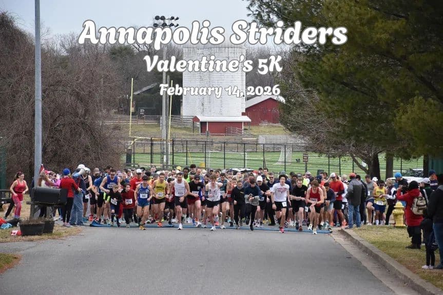 Annapolis Striders Valentine’s Day 5K Run Guide (2026)